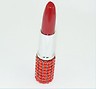 PENNA A FORMA DI ROSSETTO CON STRASS